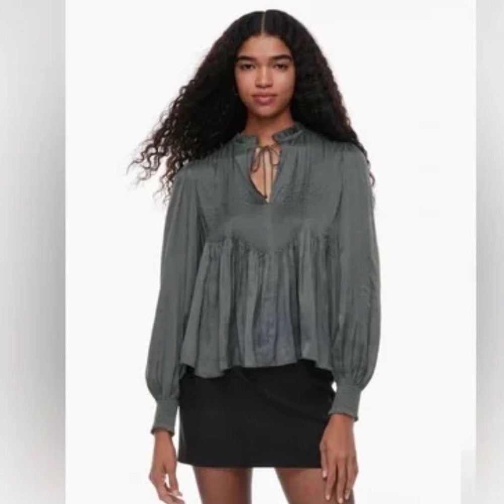 Aritzia Wilfred Milou Blouse XS NEW with tags